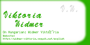 viktoria widmer business card